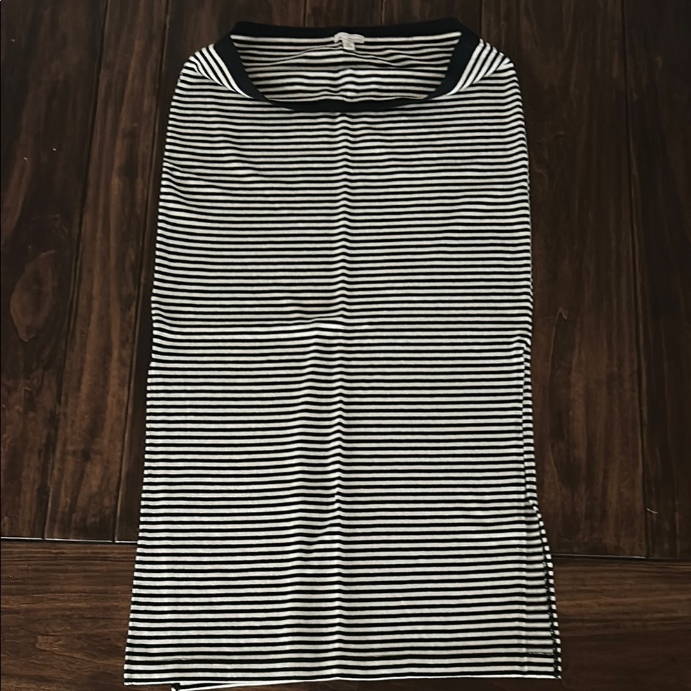 GAP Black and White Midi Pencil Skirt